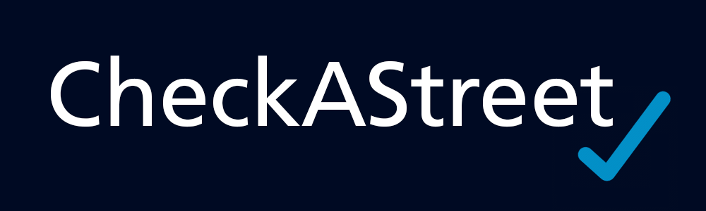 CheckAStreet dark logo